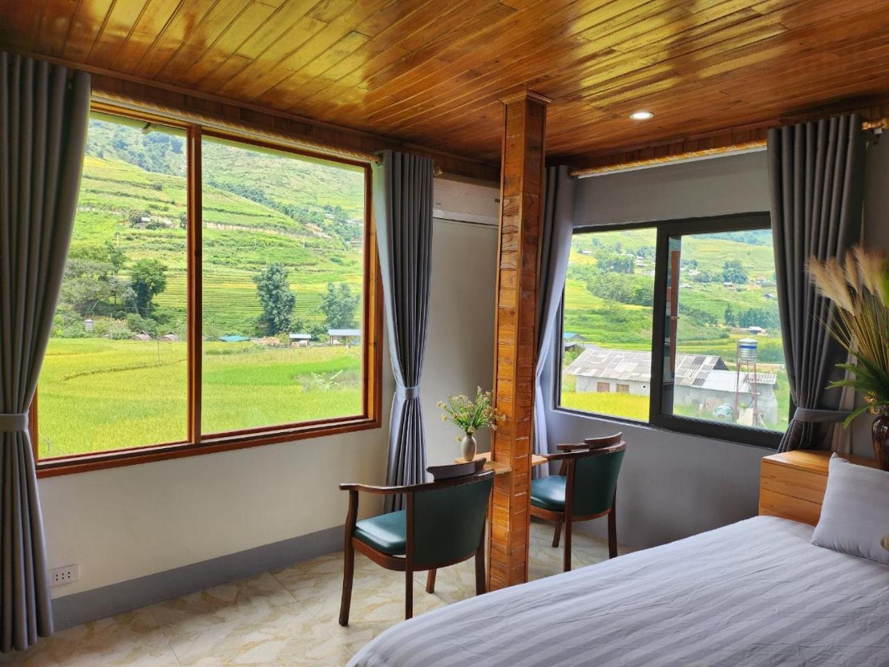 Muong Hoa Local House Hotell Sapa Exteriör bild